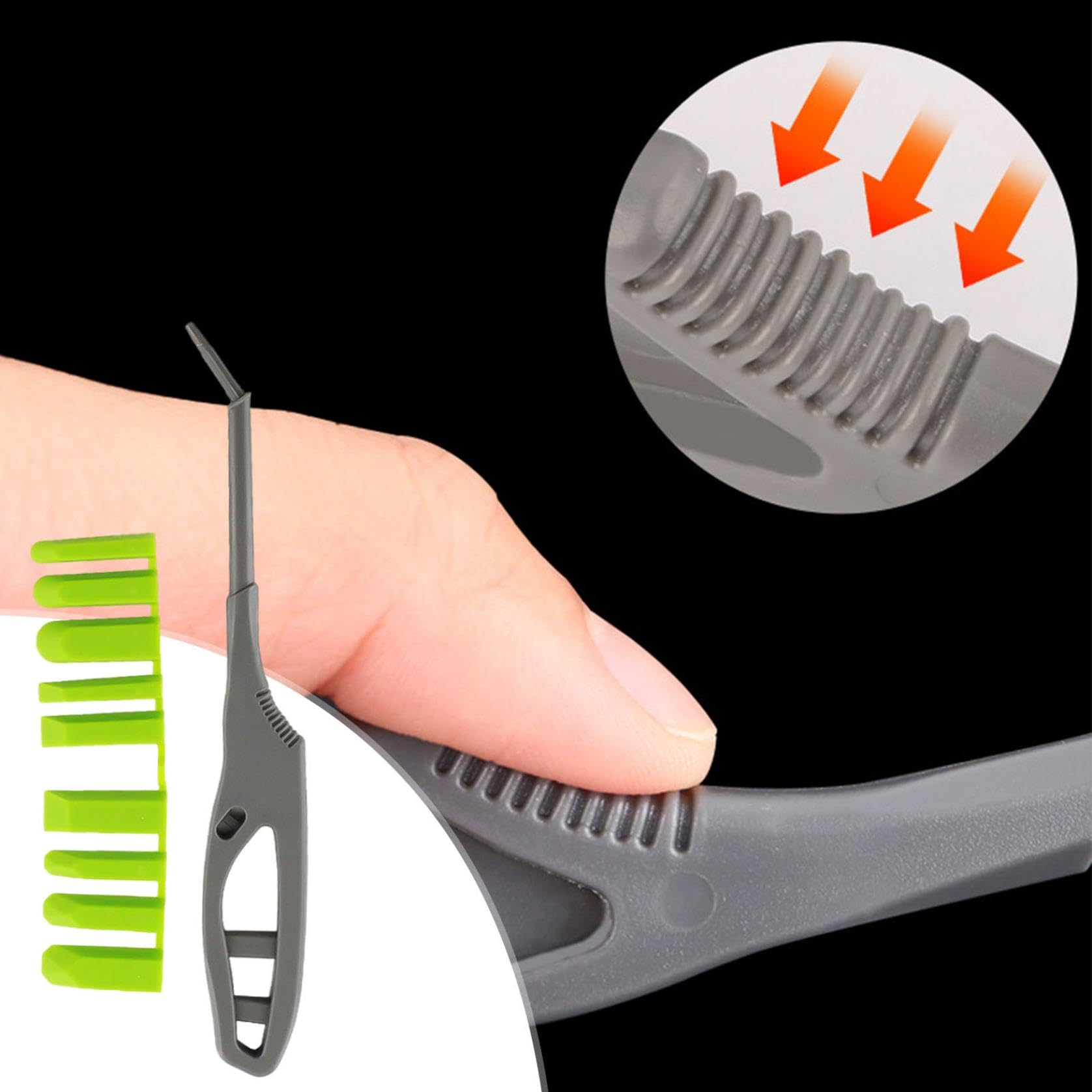 Silicone Seam Tools, 2024 New 9 in 1 Silicone Caulking Tool, Multi Angle Residual Glue Scraper, Reusable Caulking Applicator Finishing Tool, for Kitchen, Bathroom