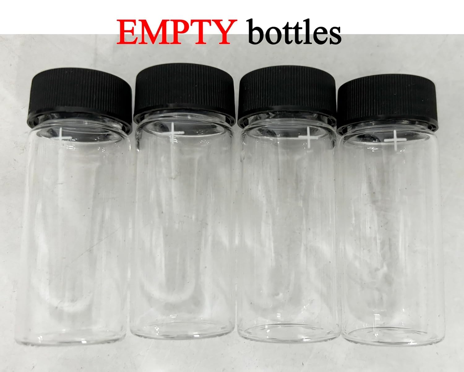 YFYIQI Sample Bottles SGZ-B Series Turbidity Meter Turbidimeter Solution Standard Bottles with 4 Empty 25 * 60mm Glass Sample Bottles