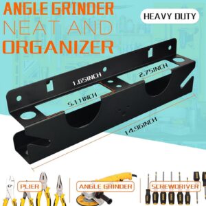 Angle Grinder Organizer, Wall Mount Tool Storage, Garage Tool Organizer, Angle Grinder Wall Bracket, Sturdy Tool Storage Rack, Tool Storage Solutions, Garage Wall Mount Bracket,