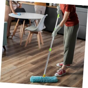 NOLITOY 4 Sets Mop Stick Replacement Pole Handle Mop Rod Mop Accessory Rod para Refills Pool Skimmer Fiberglass Broom Commercial Broom Pole Broom Stick Pole Holder Dust Mop Stainless Steel