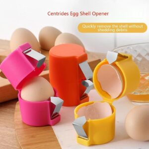 Centrides Egg Shell Opener, Egg Shell Opener, Egg Sheller for Hard Boiled Eggs, Eggshell Opener (3 pcs)