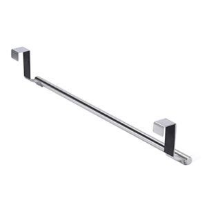 anneome traceless towel shelf cabinet towel holder easy installation towel rack single-bar towel rack seamless towel rack sturdy towel rack hanger kitchen towel bar silver