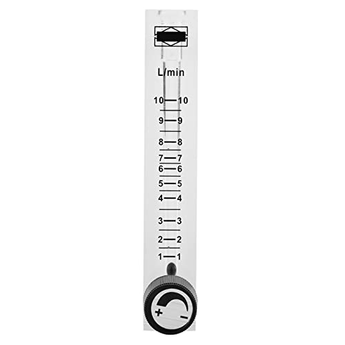 1‑10LPM Meter, LZQ‑7 Flowmeter with Control Valve for Oxygen Air Gas