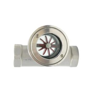 1/4" 3/8" 1/2" 3/4" 1" 1-1/2" 2" bspt female carbon steel 201 304 316 stainless window sight glass flow indicator with impeller(316 stainless steel,2")