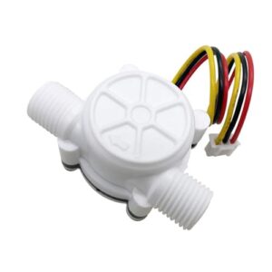 Small Water Flows Meter G1/4 Inch Connection 3.5-24V With Stable Pulses Frequency Water Flowing Monitors For Systems