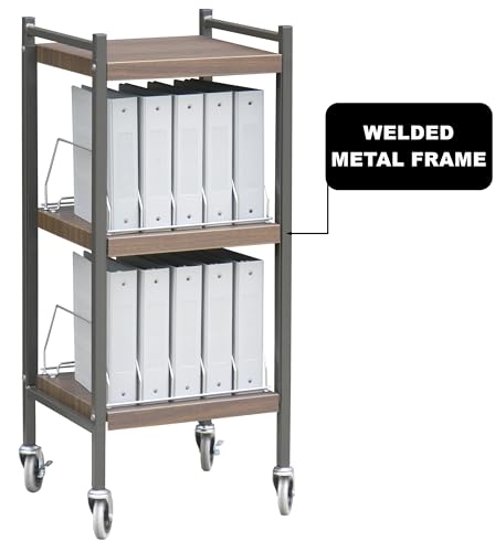 Omnimed American Made Mini Chart Rack (Woodgrain)