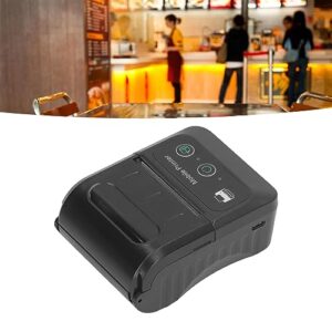 Gearwell Mobile Thermal Receipt Printer B luetooth APP Editable 58mm Thermal Printer Mobile Ticket Printer for Android W indows No Square iOS and Mac