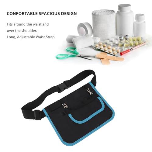 Nurse Fanny Pack with Medical Gear Pockets with Medical Gear Pockets Utility Storage for Stethoscopes, Bandage Scissors & Emergency Supplies (Style 4)