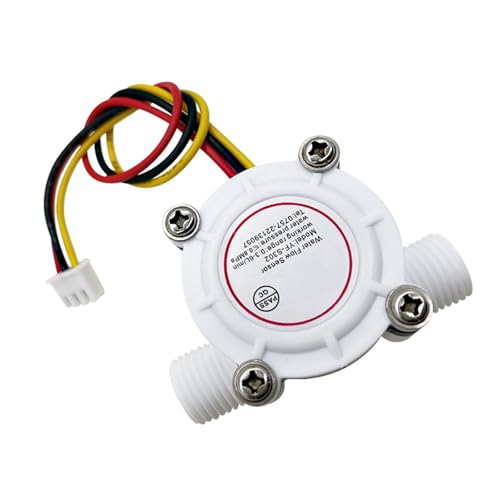 Upgrades Water Flows Meter G1/4 Inch 3.5-24V Precisions Water Flows Meter For Liquid Management In Various Application