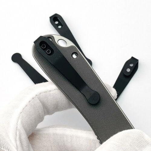 Replacement for fits Titanium Pocket Knife Clip For CIVIVI C907 Knives Parts & Accessories