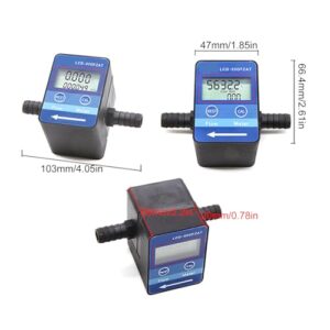 Measuring Instrument Water Oil Meter Fluidmeter Counter DN10 Meter Effect Sensors Sensors