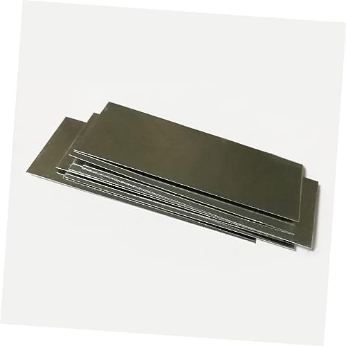 HEMOTON 2 Pcs Scientific Zinc Electrode Zinc Strips Zinc Strip Material Experimental Device Battery Material Fruit Material Zinc Strip Electrode Zinc Electrodes Electrode Plate Silver