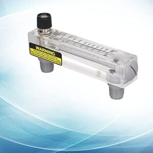 YLHHWVY Meter 0.2-2GPM Meter High Accuracy Panel Type Acrylic Liquid Flowmeter Science Lab Flowmeters