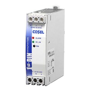 khna90f-24 din rail power supplies 91.2w 24v 3.8a din barrier block term