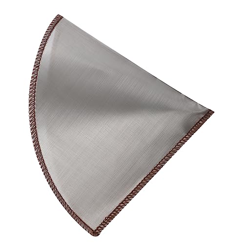 COLLBATH 304 Stainless Brewed Coffee Filter Coffee Maker Cone Tea Coffee Strainer Espresso Filter Plate Coffee Filter Mesh Coffee Filter Basket Coffee Machine Simple Filter Mesh