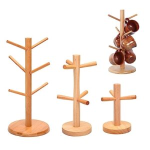 XPBEW Multipurpose Water Cup Wooden Cup Holder Drain Rack TeaSet Coffee Mug Afternoon TeasCups Milk Mug Decorative Teaware Set