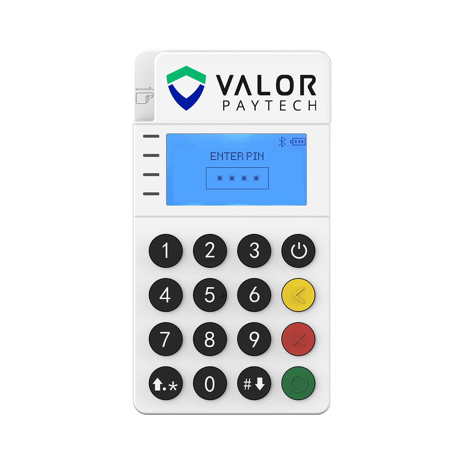 Valor PayTech RCKT Mobile POS Terminal | Secure, Efficient, Pocket-Sized Solution with PCI PTS 5.0 Certification, 3.7V/470mAh Battery, Bluetooth 4.2 Connectivity, and Advanced Payment Capabilities