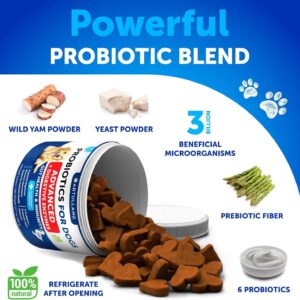 Canine Immune Health Support Chewables - Probiotics - Prebiotic Fiber - Enzymes, Treats for Dogs