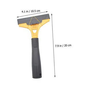 Amosfun 1pc Paint Scraper Steel Plastic Paint Spatula Cleaning Tool Home Tile Scraper