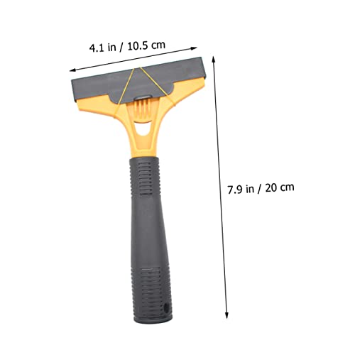 Amosfun 1pc Paint Scraper Steel Plastic Paint Spatula Cleaning Tool Home Tile Scraper