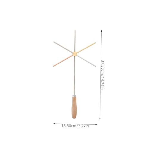 CHILDWEET Thermal Conductivity Thermal Conductor Meter Physics Equipment Heat Conductometer School Teaching Tool Heat Conductivity Conductometer Aluminum Conductivity Demonstrator Iron