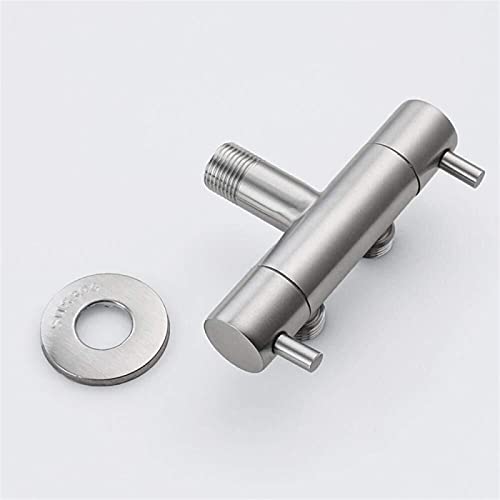 JIYTG Handheld Bidet Spray Kit 304 Stainless Steel Bidet Sprayer Toilet Bidet Spray Gun Companion Set Angle Valve