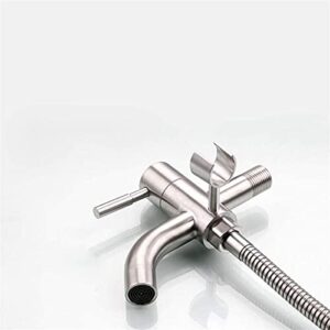 JIYTG Full Toilet Spray Set Toilet Companion Bidet Washer Fine Copper Multifunctional Spray Gun Water Valve Faucet Set