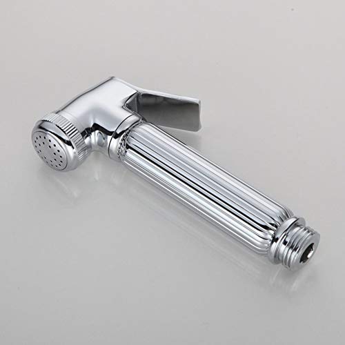 JIYTG Bidet Faucet All Copper Hand Held Bidet Sprayer Hygiene Kit Diaper Sprayers Toilet Spray Gun Toilet Bidet Flusher