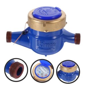 SOESFOUFU Water Flow Meter Engineering Water Meter Dn15 Rit Synthetic Water Tablr Horizontal Water Meters Home Use Water Meter Water Tablw Garden Water Meter Water Tabke Water Table