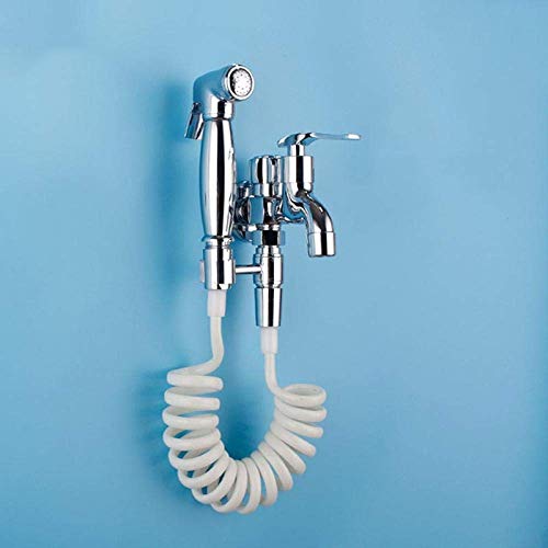 JIYTG Bidet Shower Bidet Sprayer All Copper Single Cold pressurized Toilet Spray Gun