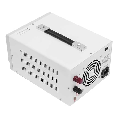 Pattosaey AC110V DC Power Supply Regulated Variable AC110V 0-30V 0-20A Variable Power Supply Continuously Adjustable Regulated DC Bench Power with Temp Control