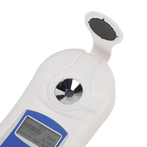 Brix Refractometer, Range 0-53% High Transmittance Prism Quick Measurement Brix Meter for Fruits