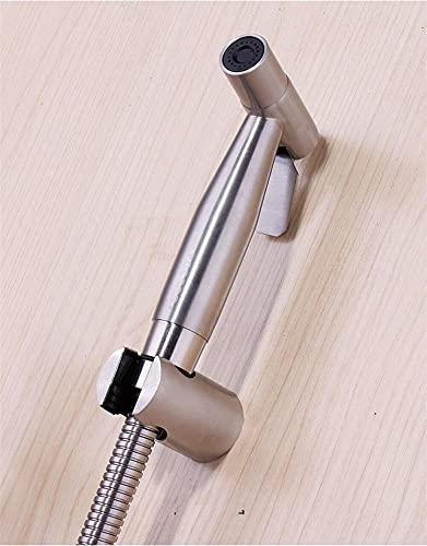 JIYTG Thermostatic Chrome Bidet Douche Set 304 Stainless Steel Toilet Spray Gun Faucet Set Bidet pressurization