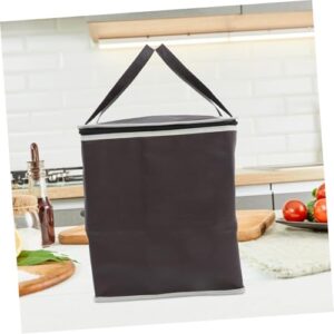 Anneome Crock Insulated Bag Pizza Carrier Bag Insulated Picnic Bag Grocery Tote Pizza Bag Insulated Lunch Bag Catering Bag Transport Bag Grocery Shopping Bags Insulated Coffee Cloth