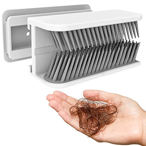 Shower Hair Catcher Wall Bathroom Hair Catcher Adhesive Bathtub Drain Hair Catcher For Bathroom Bathtub Bedroom Kitchen