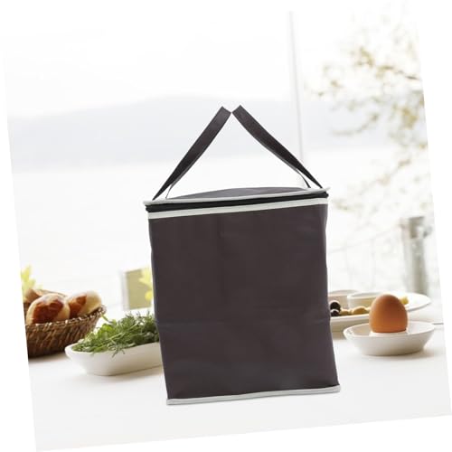 Anneome Crock Insulated Bag Pizza Carrier Bag Insulated Picnic Bag Grocery Tote Pizza Bag Insulated Lunch Bag Catering Bag Transport Bag Grocery Shopping Bags Insulated Coffee Cloth