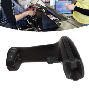 NDNCZDHC Barcode Scanner with Base, 2.4G Bluetooth Bar Code Reader QR Code Scanner for Warehouse, Library, Supermarket