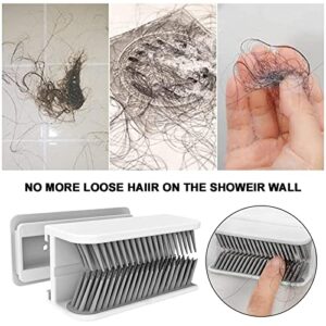 Shower Hair Catcher Wall Bathroom Hair Catcher Adhesive Bathtub Drain Hair Catcher For Bathroom Bathtub Bedroom Kitchen