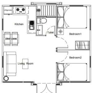 Urvil Enterprises, Expandable Tiny Villa 20FT&40FT Steel Home for Family, Aluminium Windows