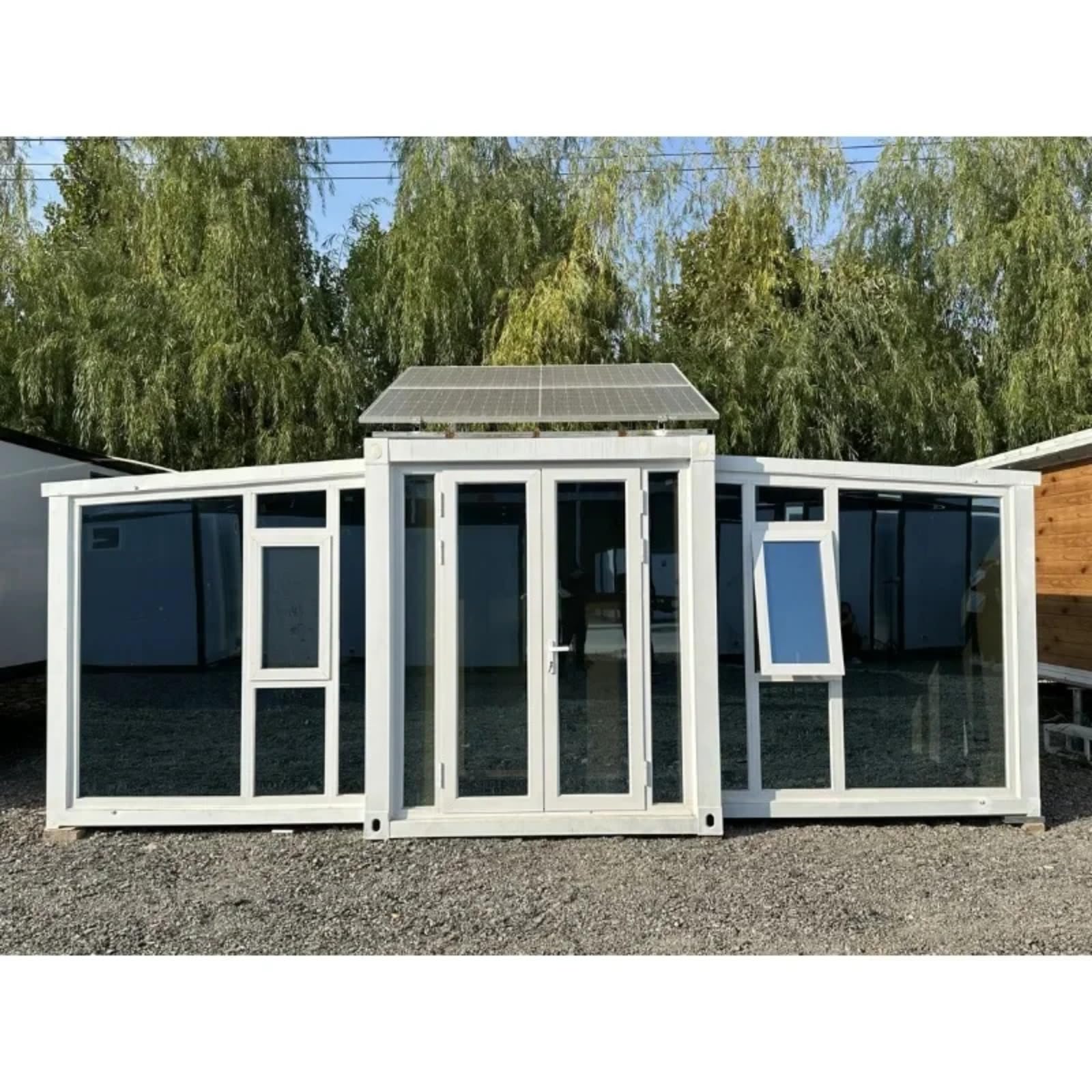 Folding 20ft 40ft Modular Container House Movable Expandable Container House 3 Bedroom 40ft