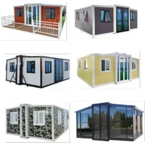 Folding 20ft 40ft Modular Container House Movable Expandable Container House 3 Bedroom 40ft