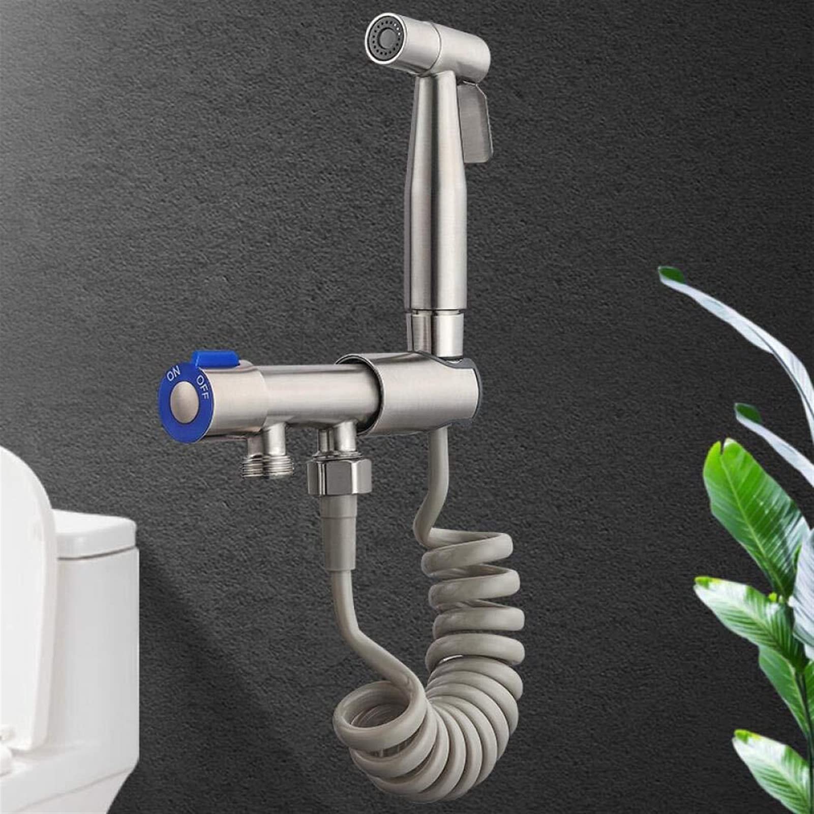 JIYTG Hand Held Bidet Toilet Sprayer Kit Bidet Spray Gun Set Bidet Sprayer Shower Set