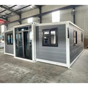 20ft shipping container house expandable modular container house with flat pack,2 bedroom,kitchen and bathroom