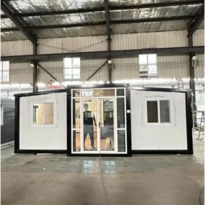 20ft Shipping Container House Expandable Modular Container House with Flat Pack,2 Bedroom,Kitchen and Bathroom