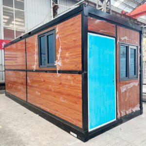 Double Wings Folding House 1 Bed Room 1 Bath Room 1 Kicken Container House