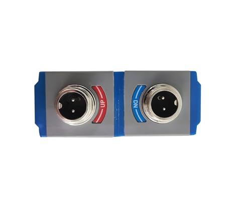 CNYST Ultrasonic Flow Meter Transducer TS-2 Small Sensor for Flowmeter Apply for TUF-2000H/ TUF-2000P/ TUC-2000E for Pipe Diameter DN25~100mm Small Transducer Temperature -30~90°C