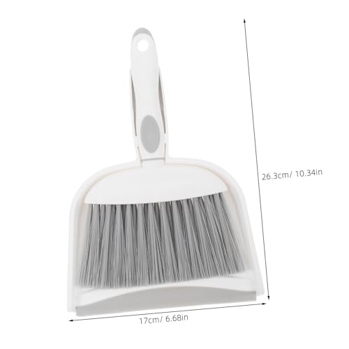 MERRYHAPY 1 Set Mini Broom Dustpan Tent Cleaning Broom Small Broom Brush Car Broom Furniture Sweeping Duster Table Brush Sweeper Small Camping Broom Small Broom Dustpan Keyboard Broom Pp