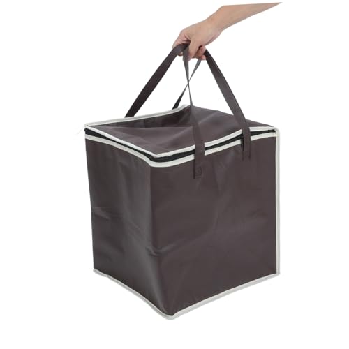 BUGUUYO Crock Insulated Bag Bags Insulated Shopping Bag Picnic Insulated Bag Insulated Freezer Bag Catering Bag Grocery Tote Pizza Carrier Bag Insulated Tote Bag Pizza Bag Cloth Coffee