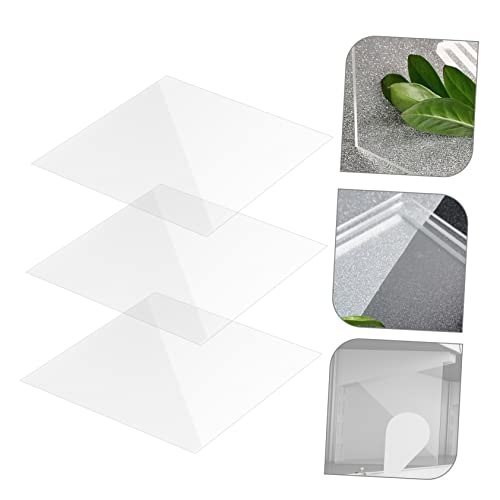 Outanaya 3pcs Acrylic Partition Acrylic Closet Dividers Nail- Shelf Dividers Kitchen Splitters Dividers Nail- Acrylic Dividers Closet Shelf Divider Dividers for Shelves Transparent