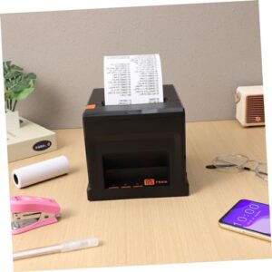 Mobestech Portable Printer Thermal Printer Thermal Label Printer Printer Abs Black